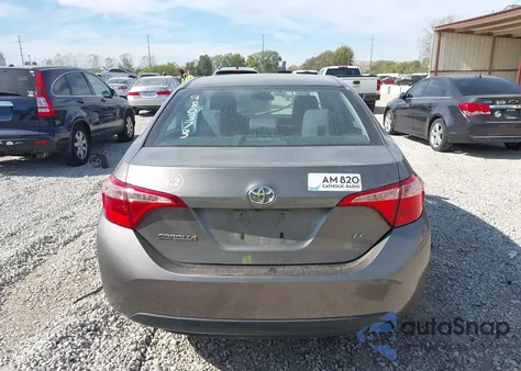 2018 Toyota Corolla Le z USA, uszkodzony, nr VIN 2T1BURHE4JC980373